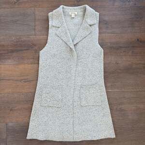 Monteau Los Angeles Sz M Open Cardigan Cocoon Sweater